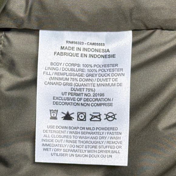 Nike Air Jordan M Flight Therma-Fit Vest Down-Fill FV7273-222 NWT $165 - Picture 5 of 9